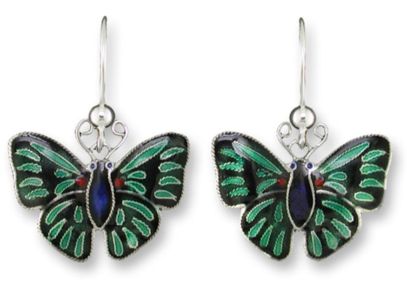 Apollo Metalmark Butterfly Earrings