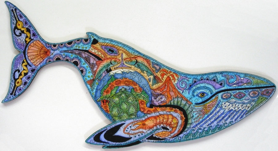 Blue Whale Jigsaw Puzzle