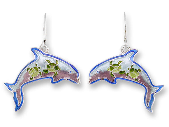 Dolphin Montage Earrings