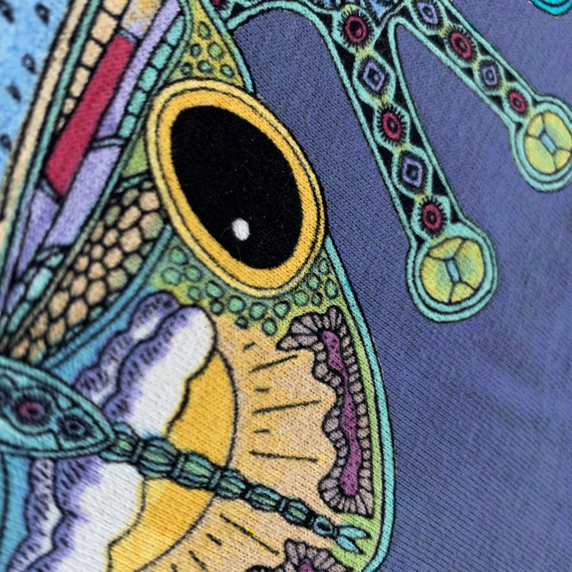 Frog Long Sleeve Shirt - Blue