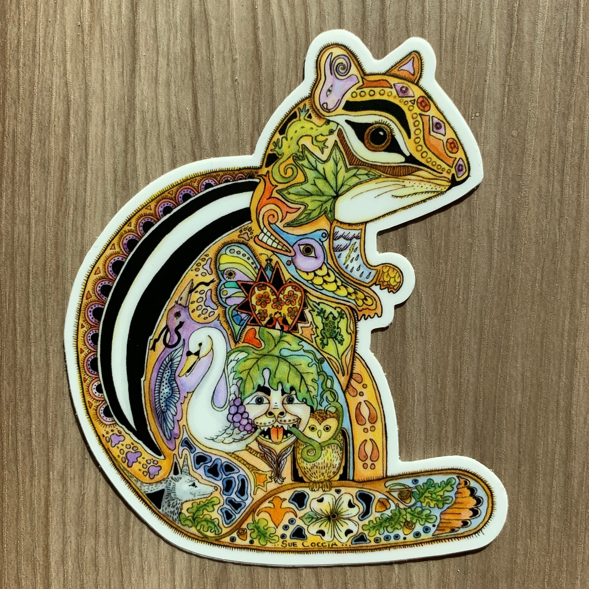 Chipmunk Sticker