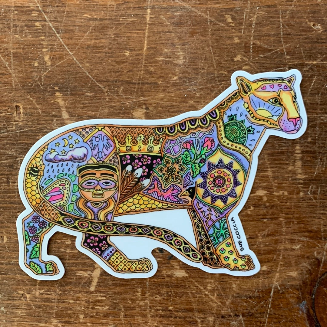Cougar Sticker