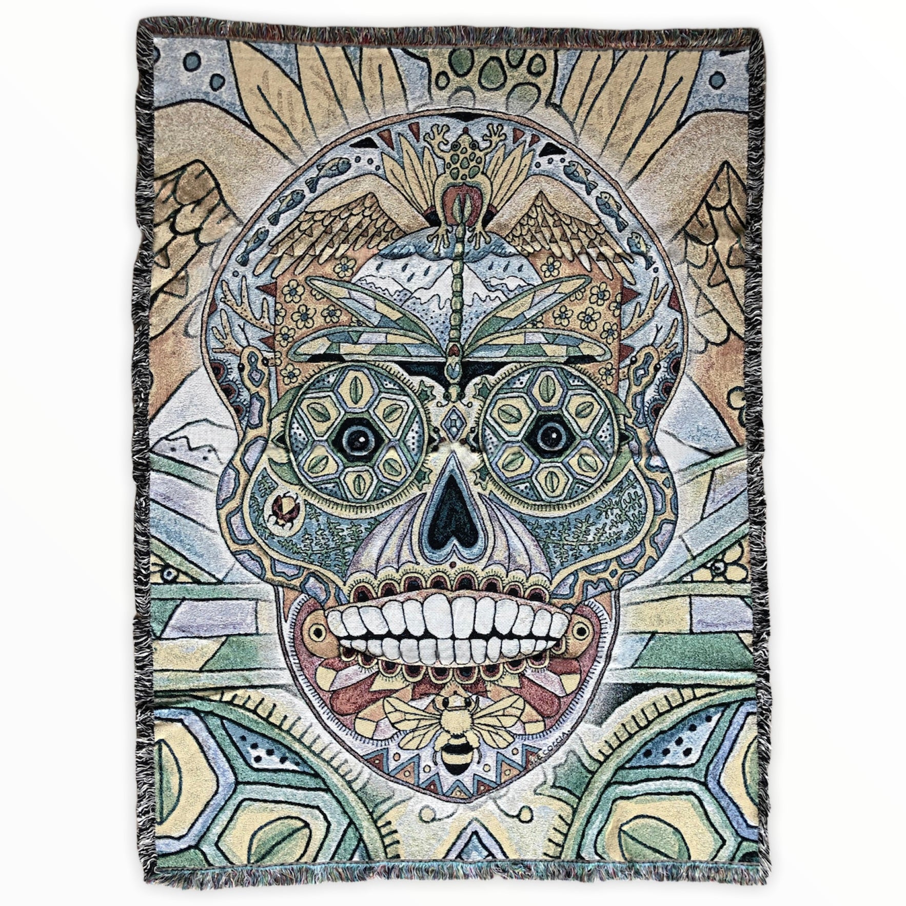 Sugar Skull Blanket