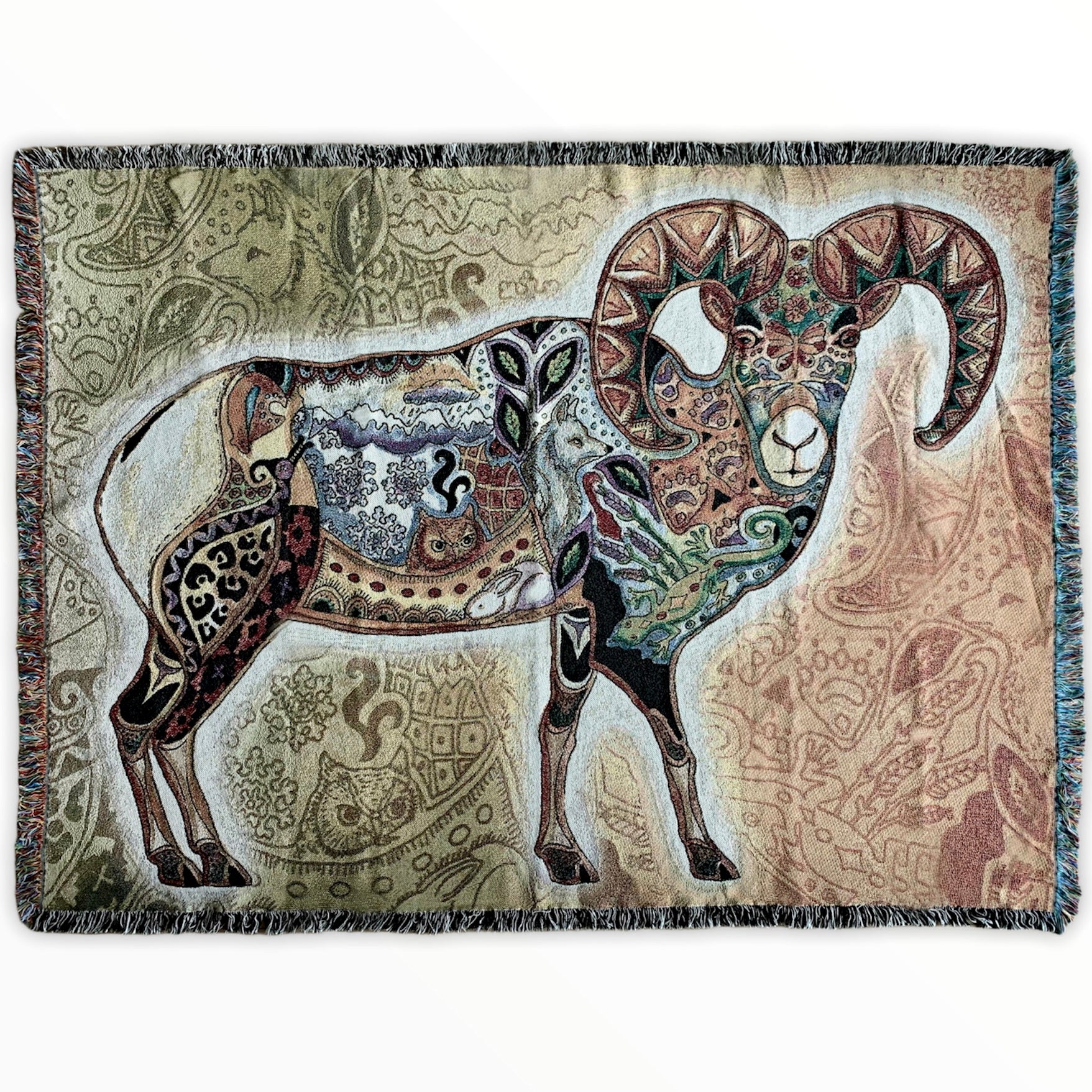 Big Horn Sheep Blanket