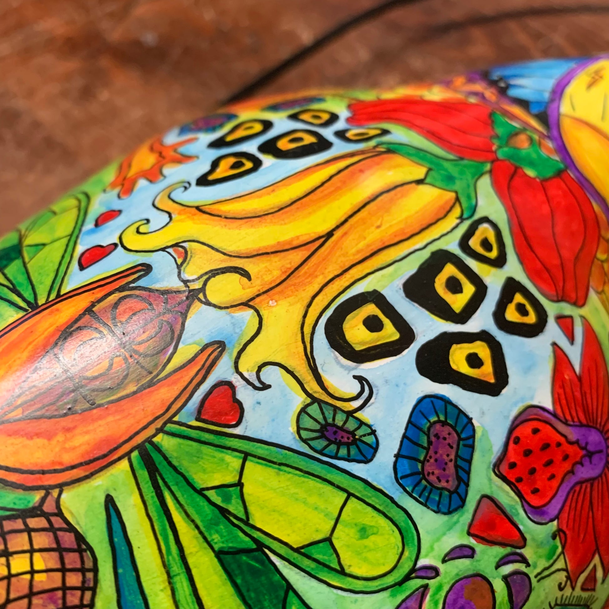 Large Toucan Carving