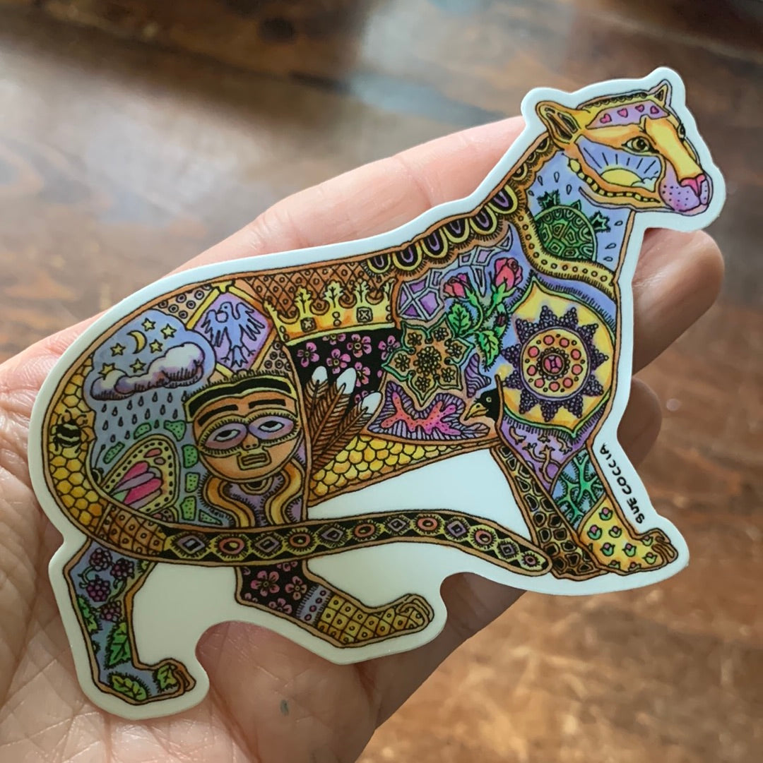 Cougar Sticker
