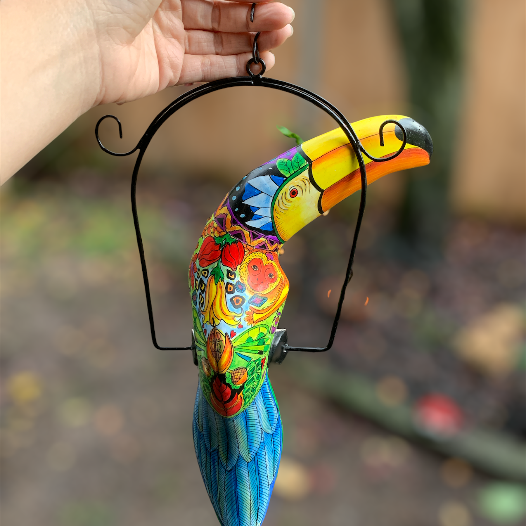 Mini Toucan Carving