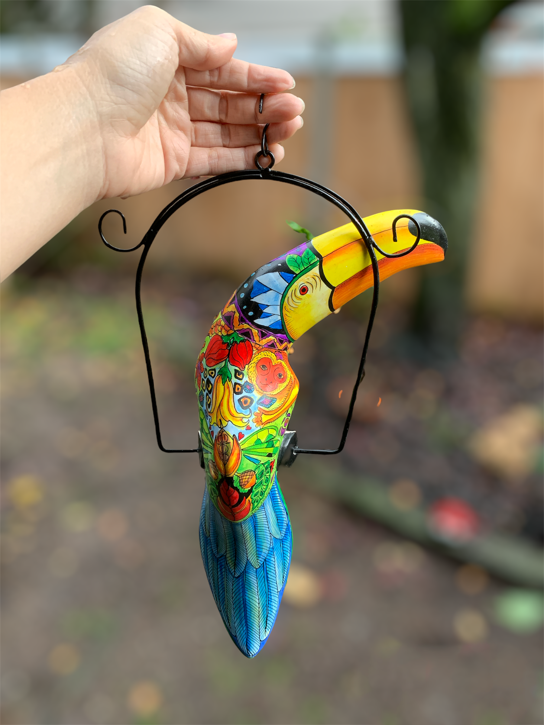 Mini Toucan Carving