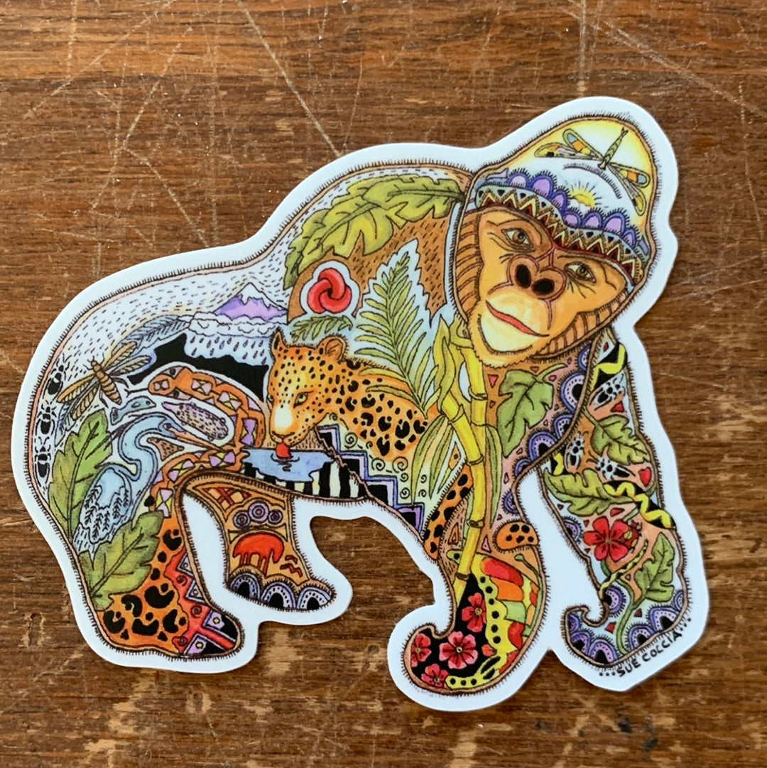 Gorilla Sticker