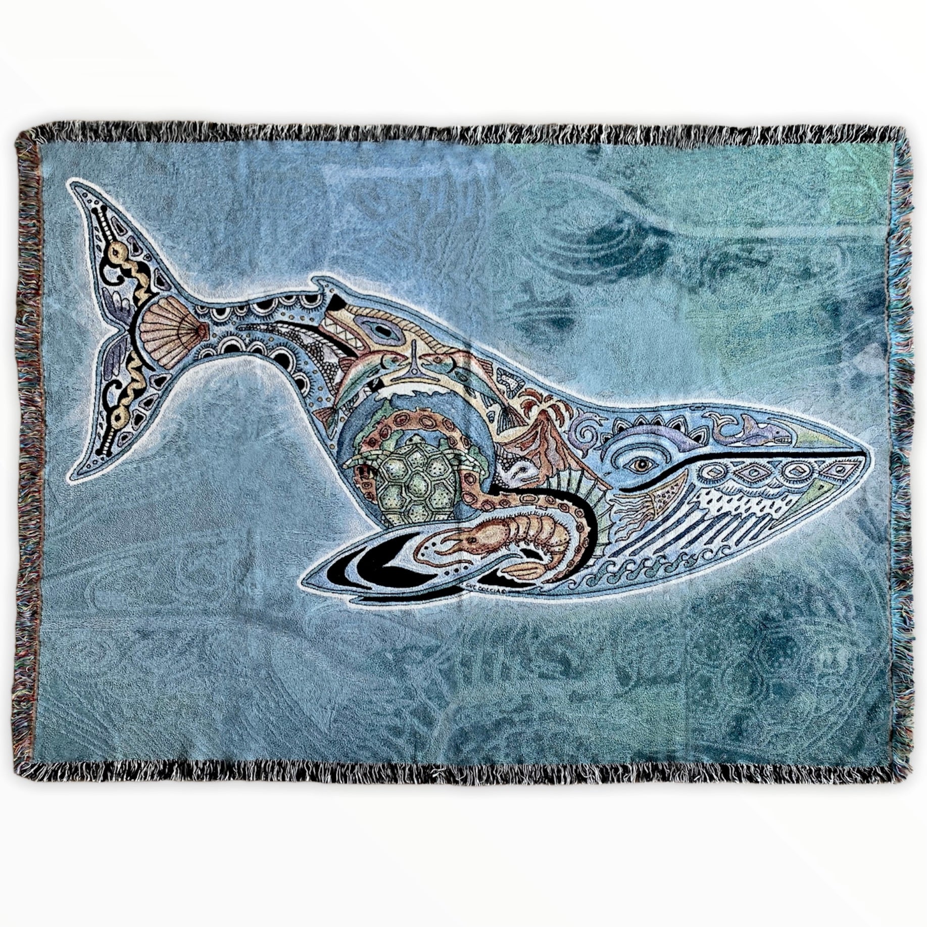 Blue Whale Blanket