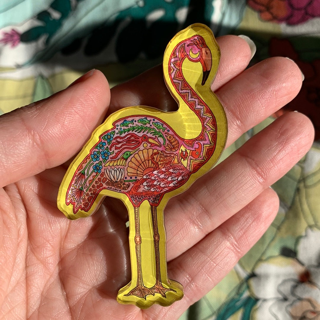 Flamingo Magnets