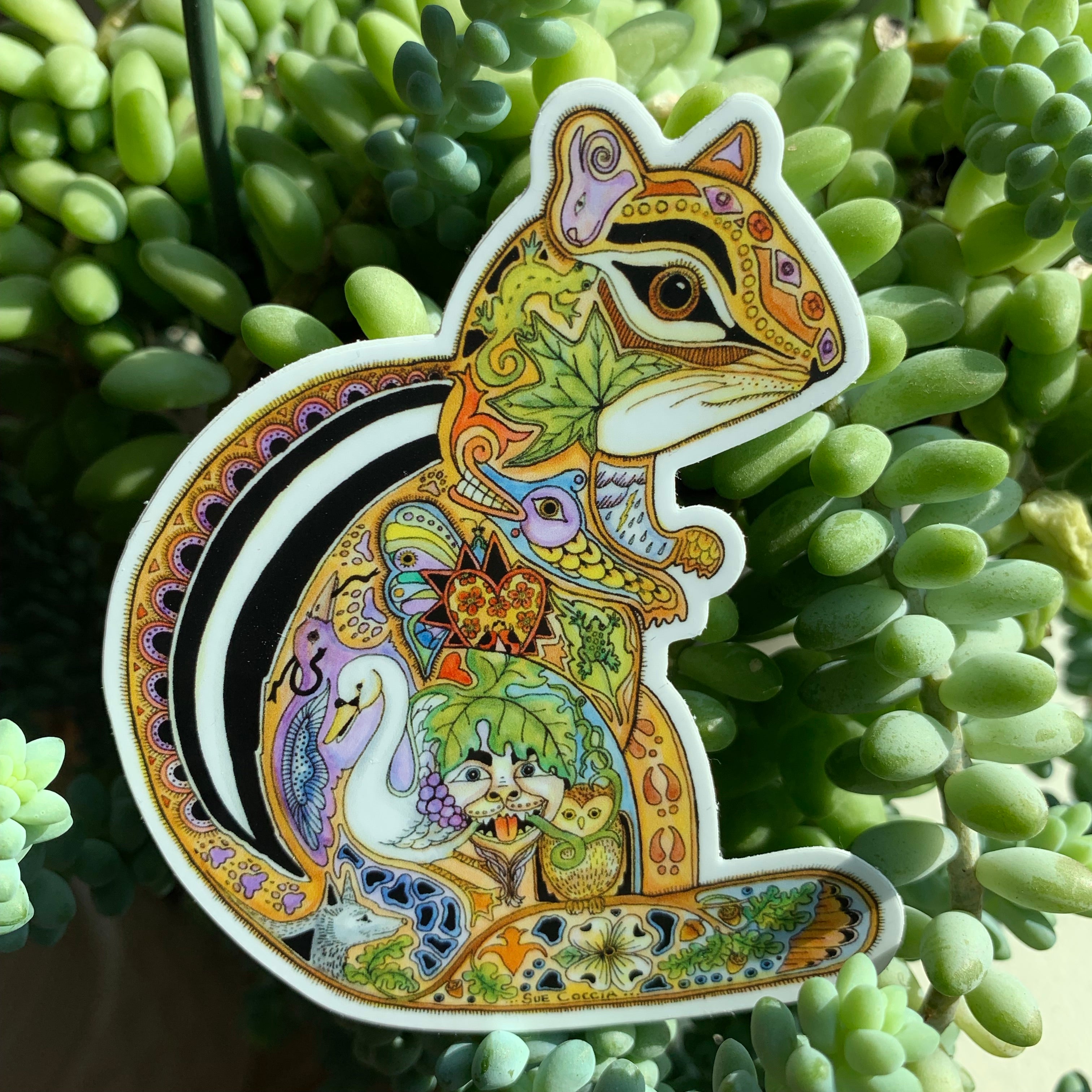 Chipmunk Sticker