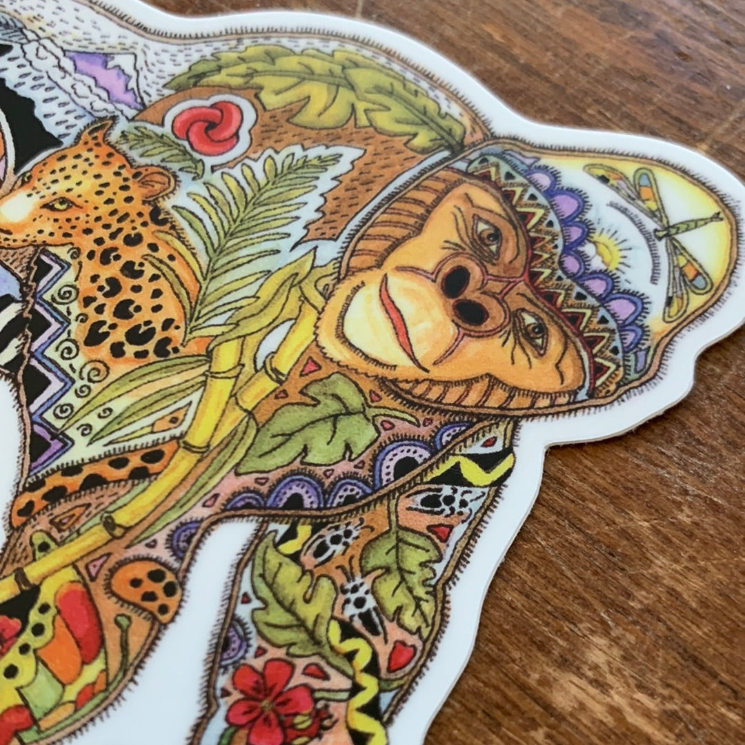 Gorilla Sticker