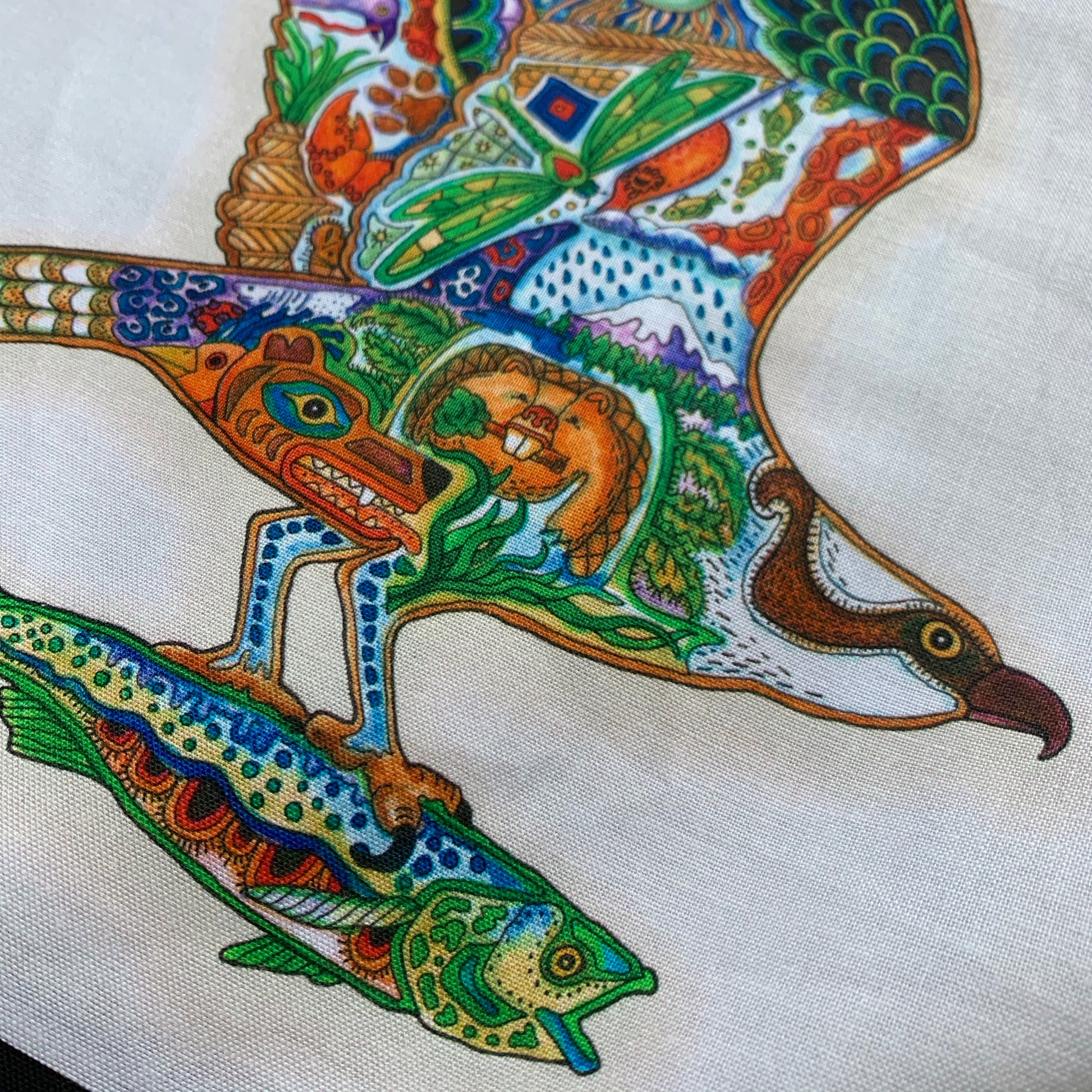 Animal Spirits Fabric 18413-205 MULTI