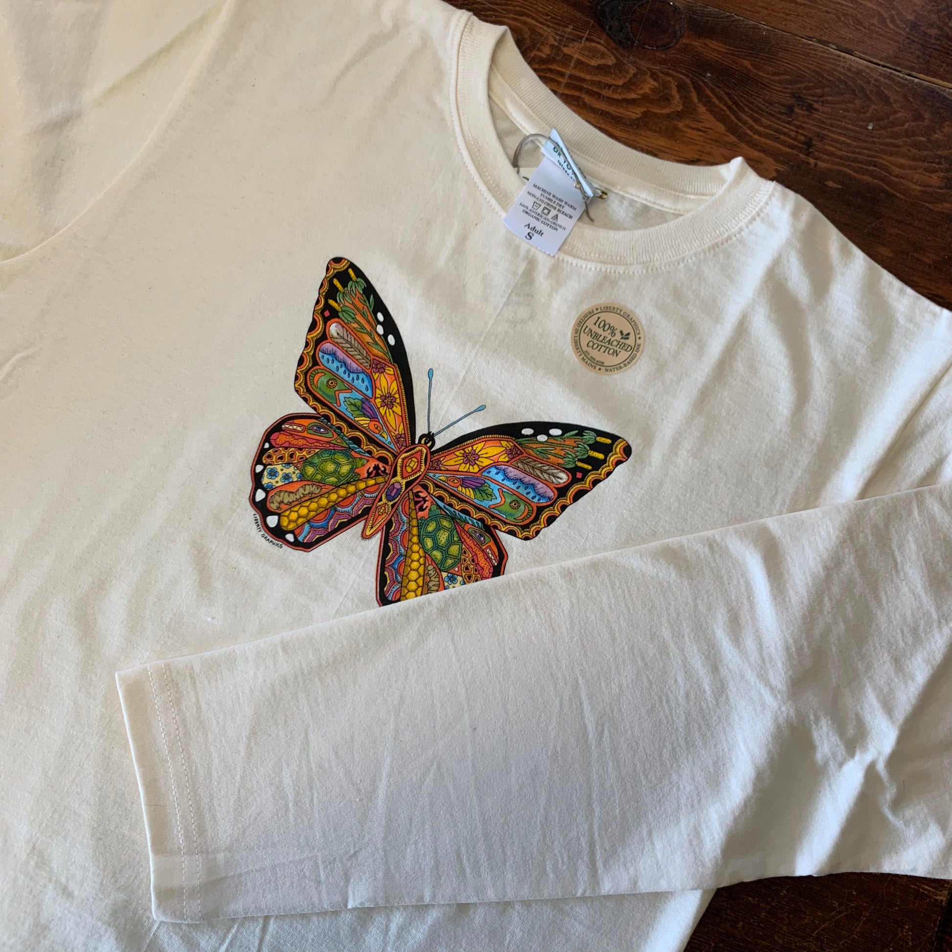 Monarch Butterfly Long Sleeve Shirt