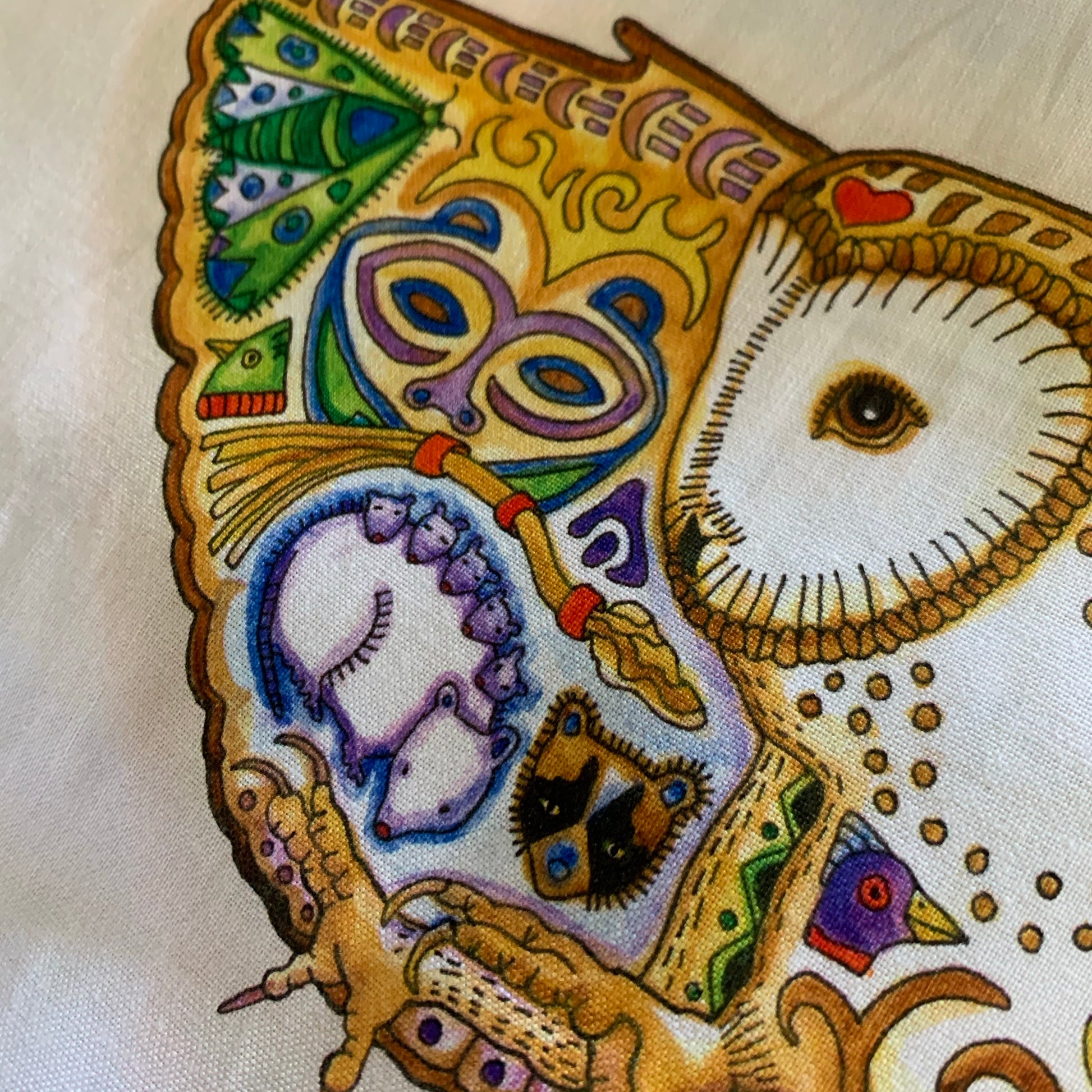 Animal Spirits Fabric 18413-205 MULTI