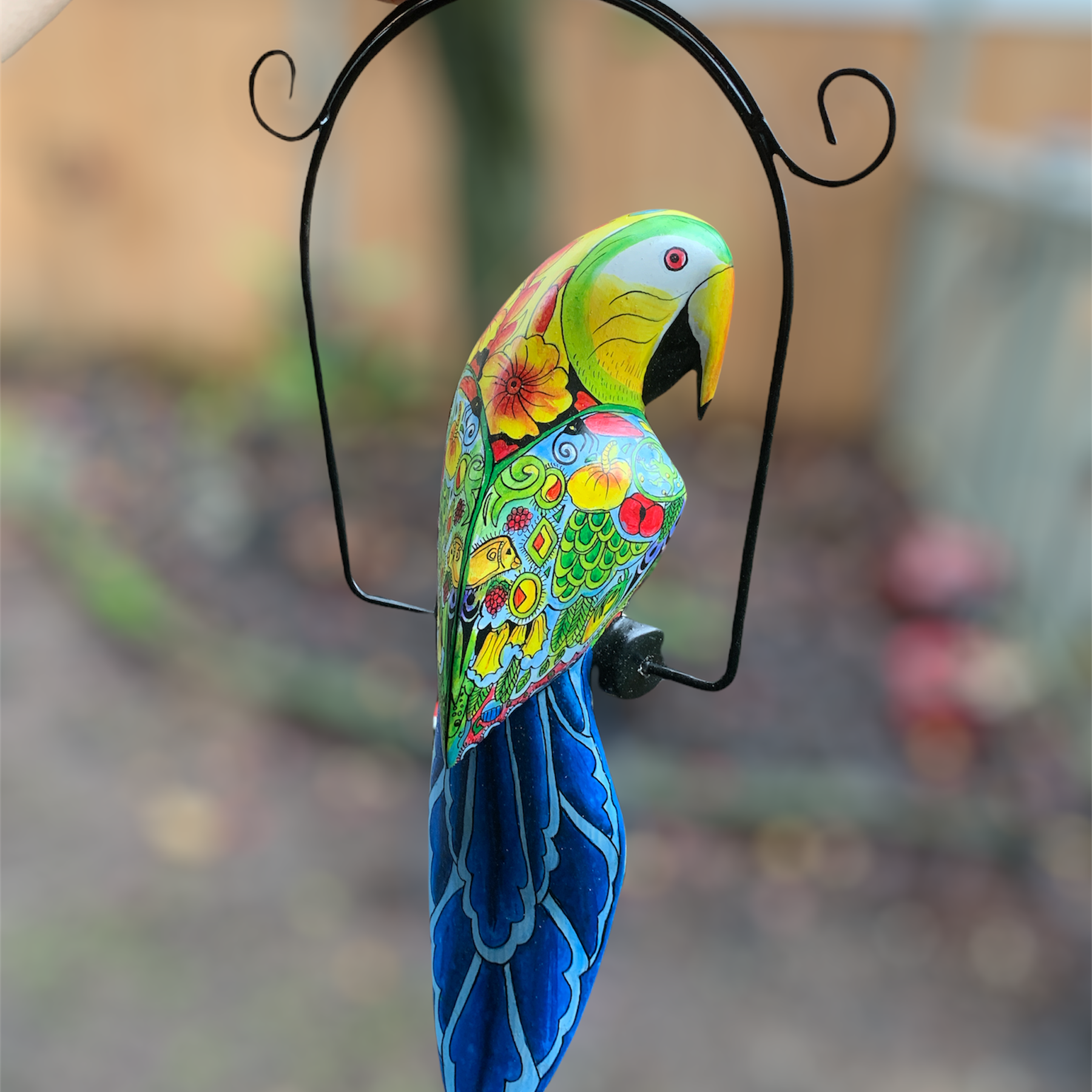 Mini Macaw Carving