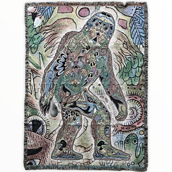 Sasquatch (Bigfoot) Blanket