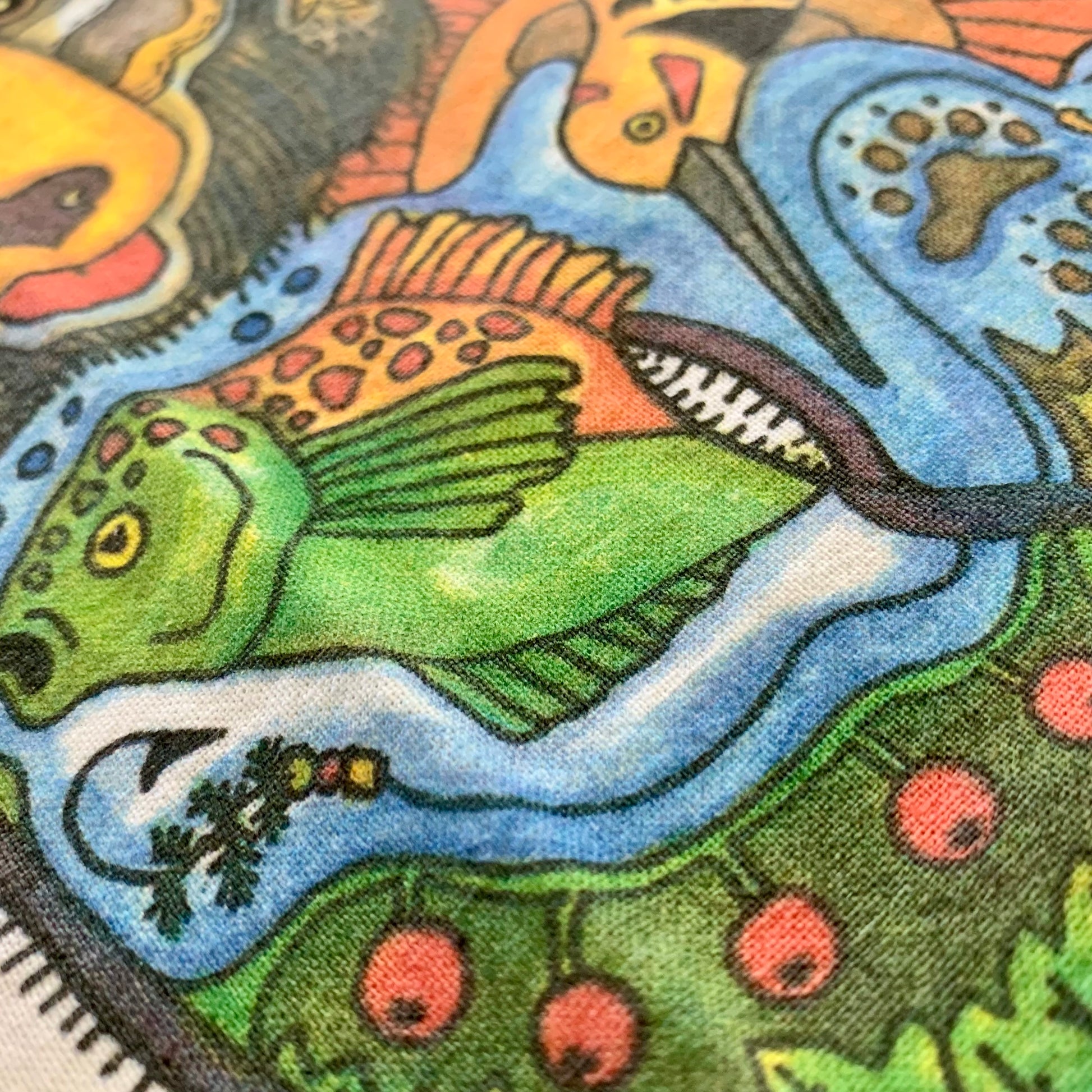 Black Bear 2 Flour Sack Towel