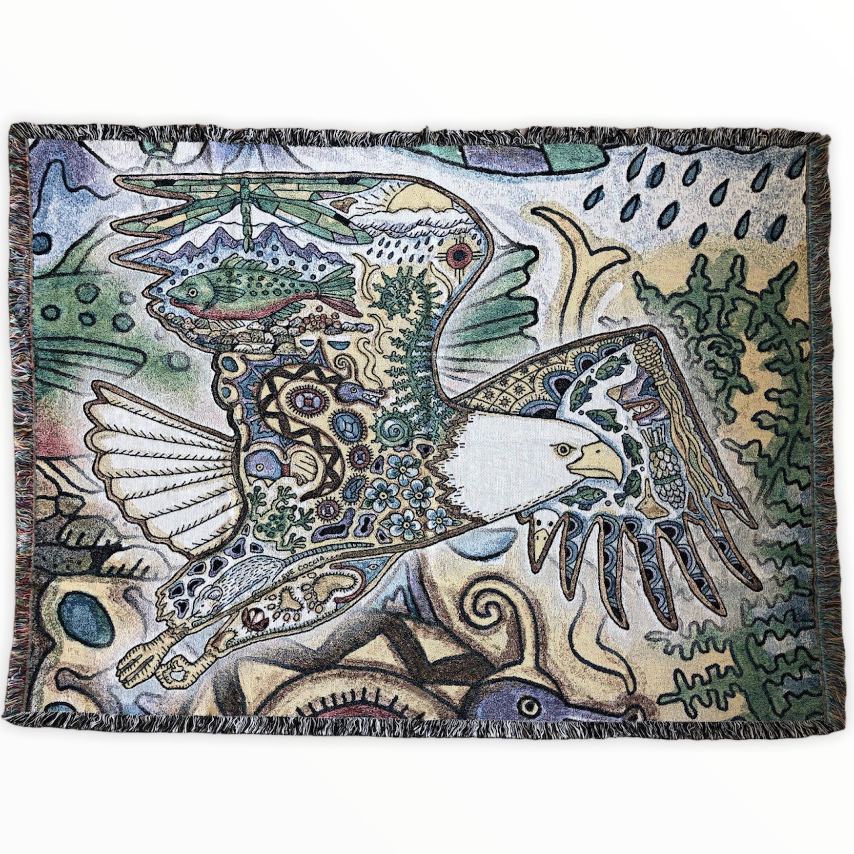 Bald Eagle Blanket