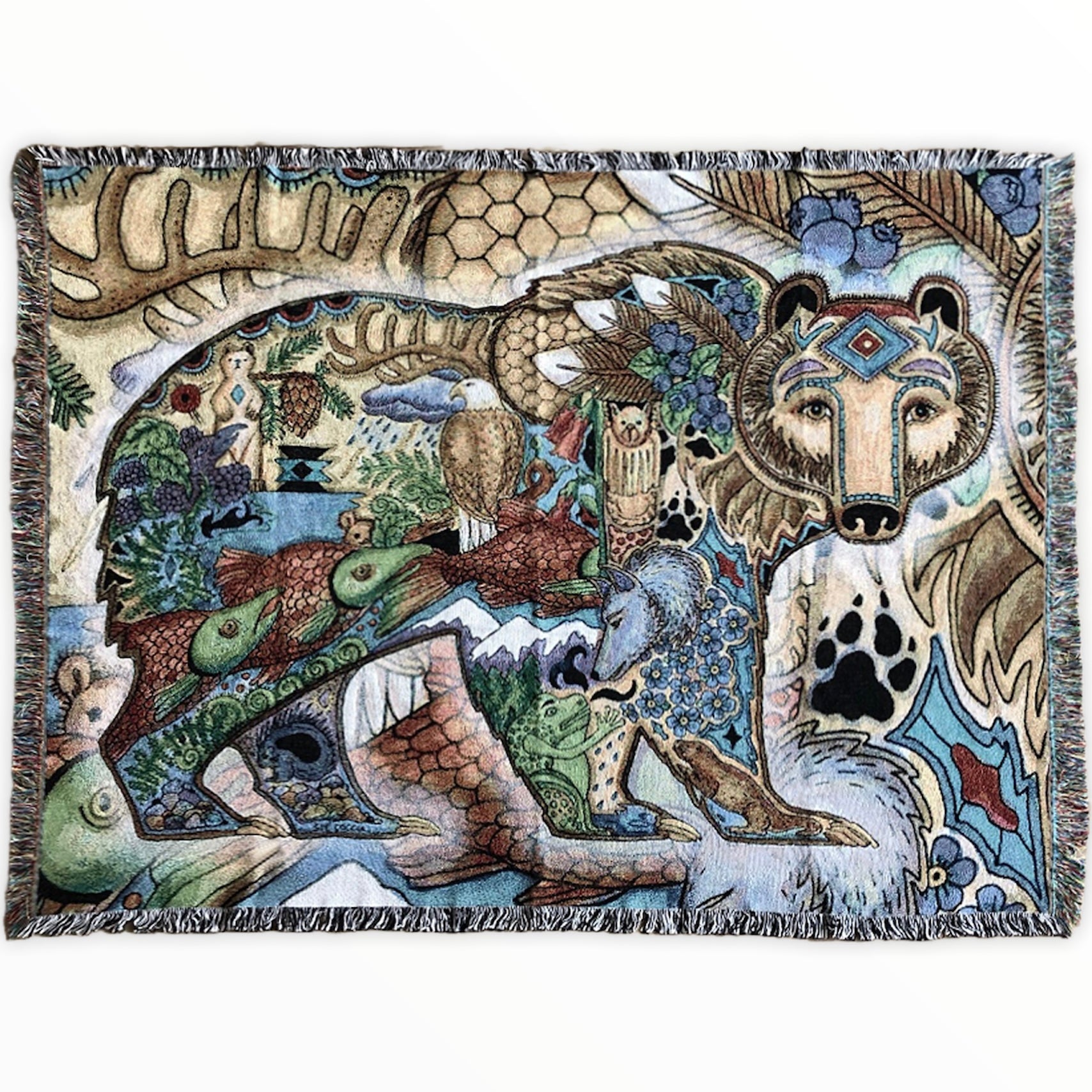 Grizzly Bear Blanket