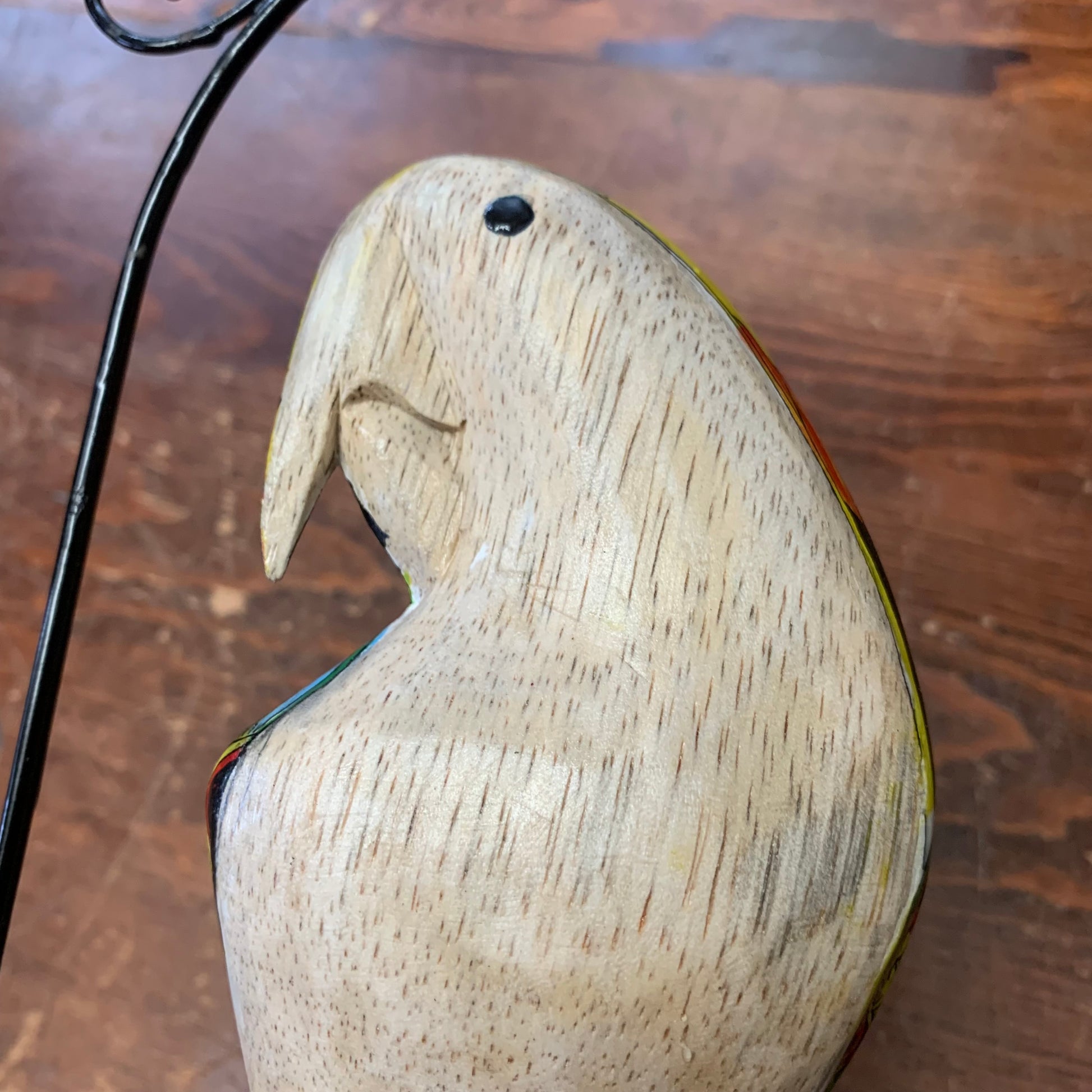 Mini Macaw Carving