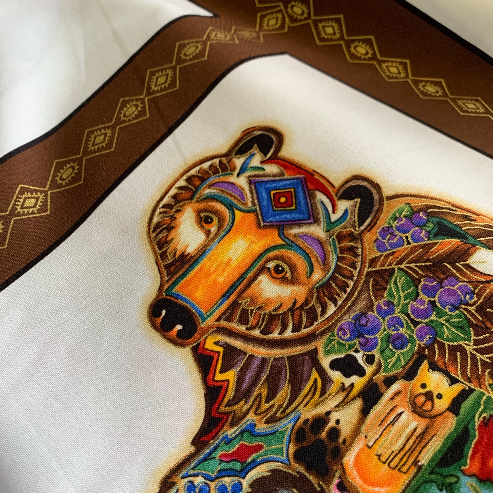 Animal Spirits Fabric 15820-169 EARTH