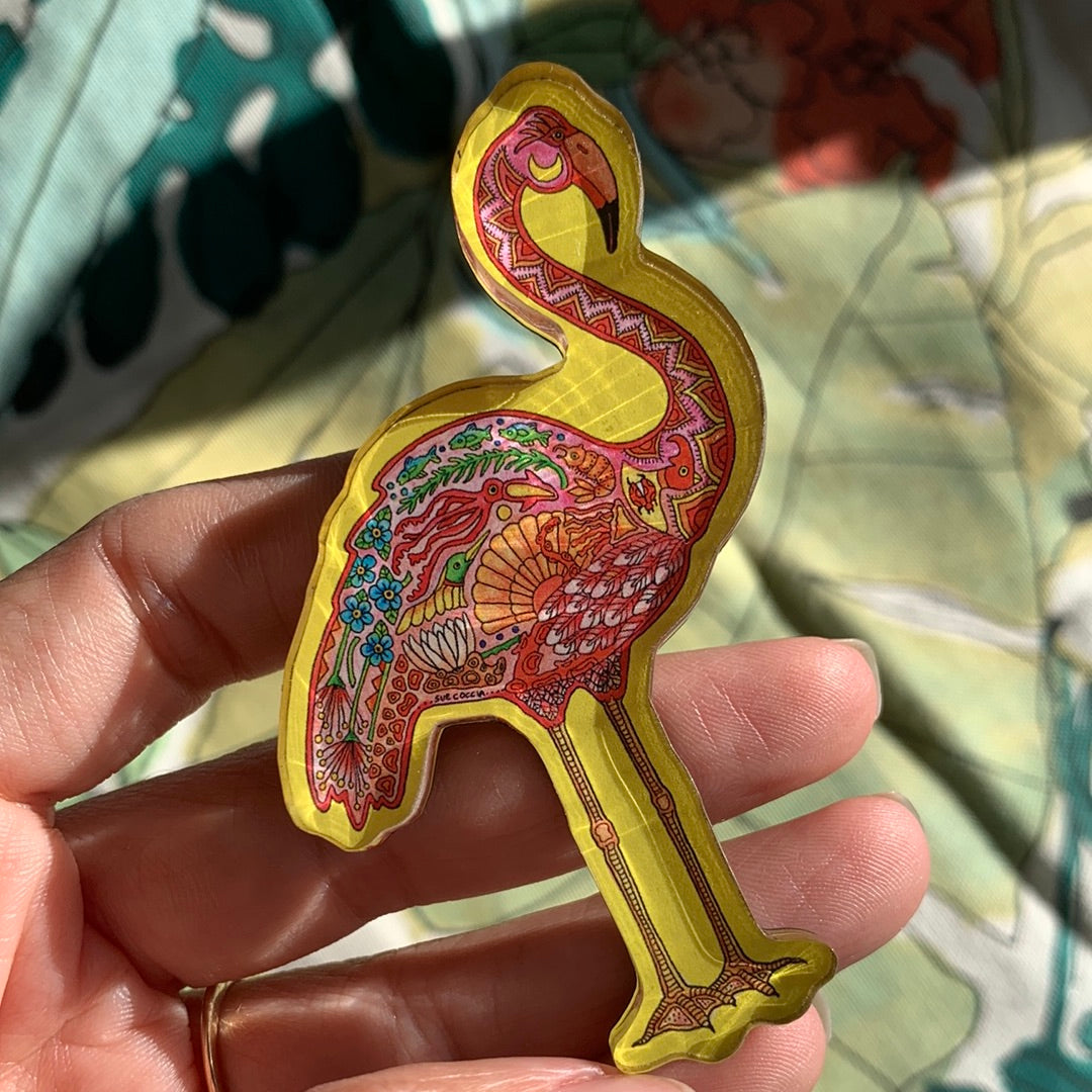 Flamingo Magnets