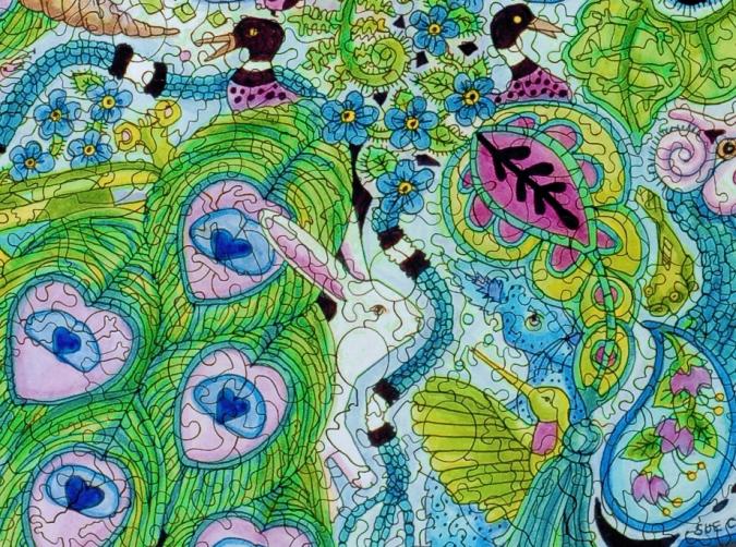 Peacock Jigsaw Puzzle