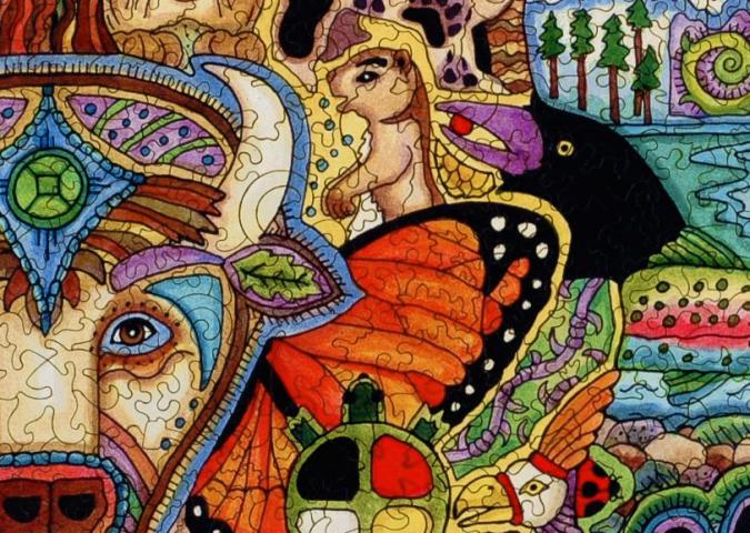 Buffalo Jigsaw Puzzle