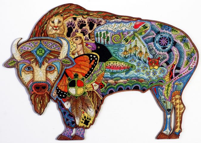 Buffalo Jigsaw Puzzle