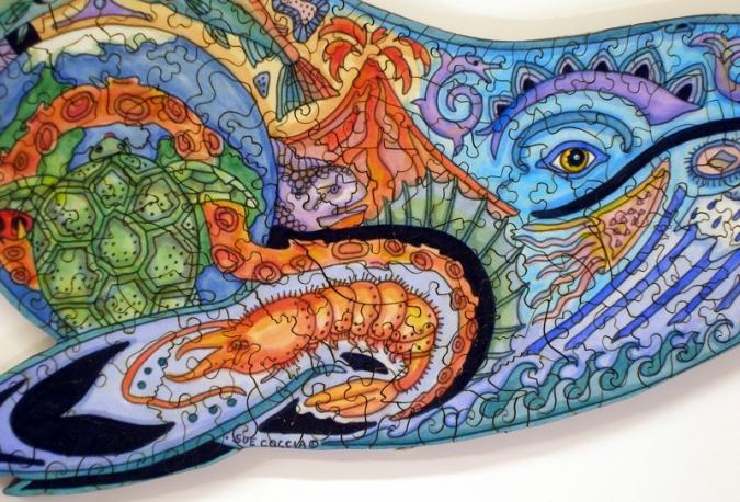 Blue Whale Jigsaw Puzzle