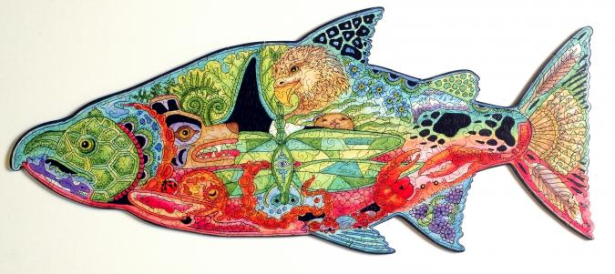 Chinook Salmon Jigsaw Puzzle