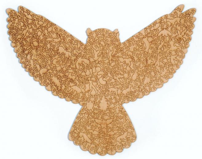 Great Horned Owl Jigsaw Puzzle XS