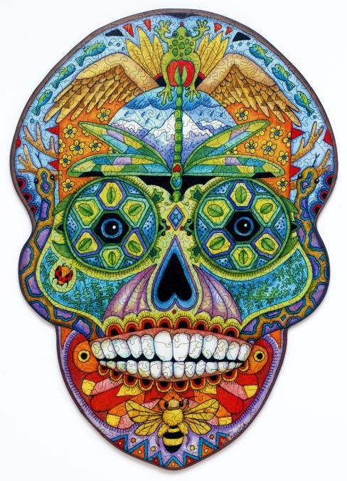 Sugar Skull Jigsaw Puzzle
