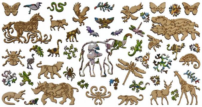 Mabula Elephant Jigsaw Puzzle