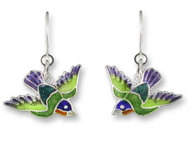 Painted Bunting Earrings