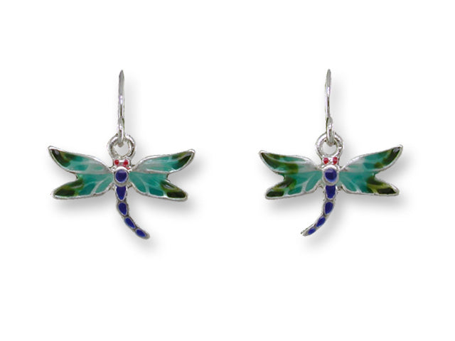 Red Eyed Damselfly Earrings - Pin  - Pendant