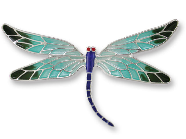 Red Eyed Damselfly Earrings - Pin  - Pendant